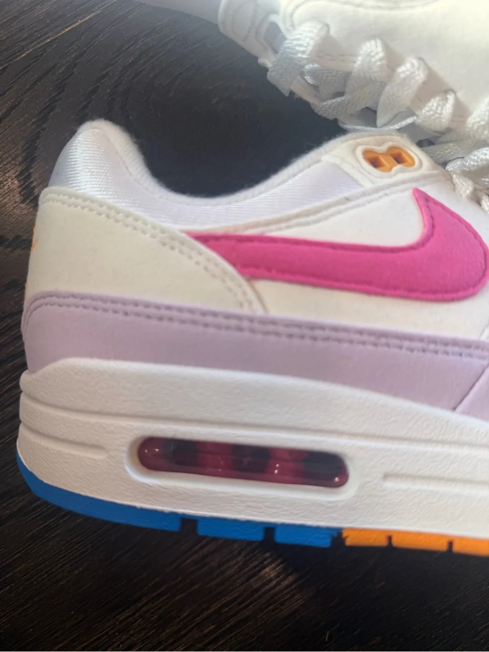 Women's Nike Air Max 1 '87 Easter Multicolor Alchemy Pink Blue size 8.5